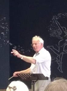 John Hobbs taking a rehearsal